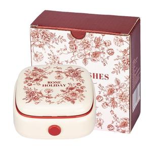 摩登主妇玫瑰假日针线盒家用结婚嫁妆红色磁吸缝补神器针线包套装