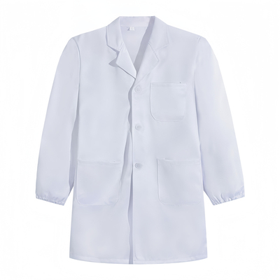 定制白大褂医生长袖短袖护士大学生实训服化学实验室白大衣工作服