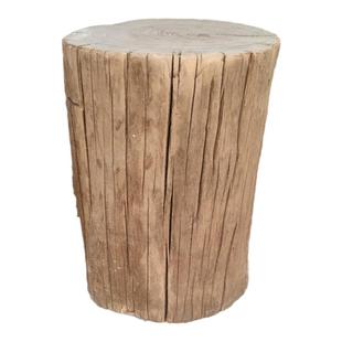 原木墩子木桩树桩风化老榆木木墩花架底座树墩家用矮凳实木凳子