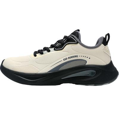 乔丹运动鞋男皮面防水减震跑步鞋