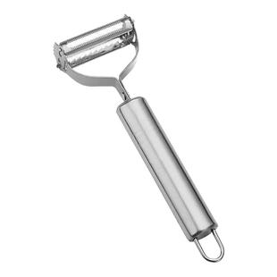 削皮刀水果刀二合一刨丝果皮刮皮器水果厨房专用土豆丝不锈钢多用