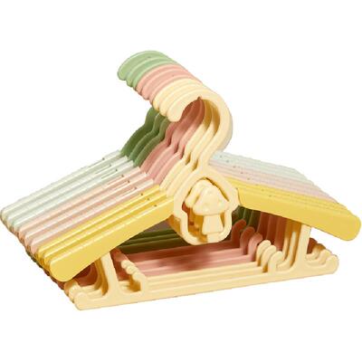 爱贝迪拉晾挂可伸缩折叠儿童衣架