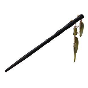 古风发簪流苏竹节木簪子仿黑檀木头饰盘发汉服配饰古装发钗挽发女