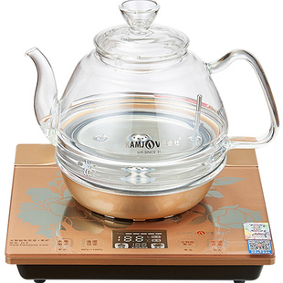 KAMJOVE/金灶 H7 电茶炉全自动涌泉式上水电热水壶玻璃恒温茶艺炉