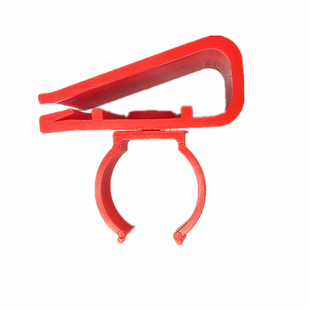 鱼缸灯管固定夹卡扣 吸盘卡子 悬挂灯架T8T5圆灯管水族灯扣挂灯