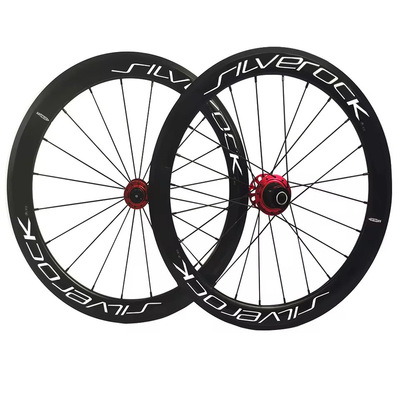 SR40铝合金圈刹轮组20寸折叠车轮