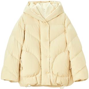 OVVOutlet秋冬女装羊绒羊毛混纺背心易打理羽绒服两件套