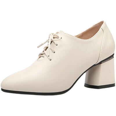 薏尔康2026春秋季新款真皮女单鞋