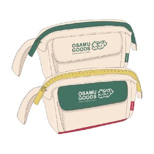 晨光三角大容量功能笔袋原田治新款文具盒笔袋简约高颜值文具袋