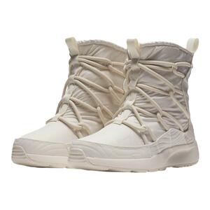 耐克/Nike Tanjun 女子米白休闲增高短筒加绒雪地靴 AO0355-003