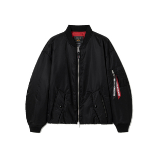 J1M5买手店 SOLID HOMME 25秋冬 袖部拉链棒球夹克 设计师品牌