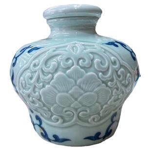 内蒙古特产化德王白酒浓香型38度二十经典单坛968毫升