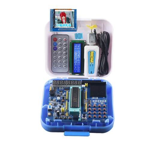 【普中品牌店】 51单片机学习板开发板江协科技stc89c52 diy套件