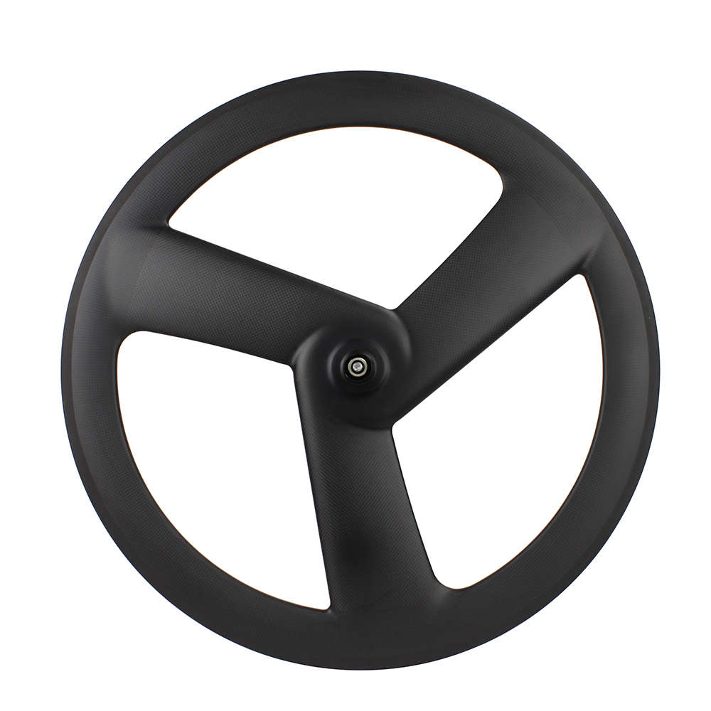 20寸碳纤维鸟车轮组碟刹三刀轮组公路开口406封闭轮 刀轮