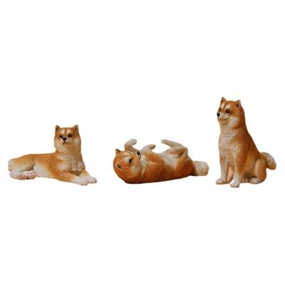柴犬摆件拉布拉多摆件狗模型手办