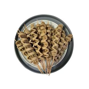 素食烤面筋串烧烤家用炸串小吃半成品烧烤食材速冷冻商用鲜面筋头