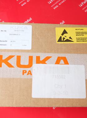 议价KUKA 00-117-336 库卡全新机器人用DSE卡 DSE-IBS-C33 001173