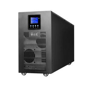 山克UPS220V不间断电源3KVA/2400W内置电池工频机工业设备电机UPS