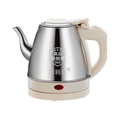 万利达保温电烧水壶家用大容量自动断电开水壶学生不锈钢电热水壶