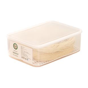 大容量素面抗菌收纳盒挂面索面长寿面红薯粉丝粉条防压密封保鲜盒