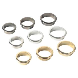 电脑转桌洞装饰盖35电视背景墙50管办公桌穿线孔盖板台面圆形线盒