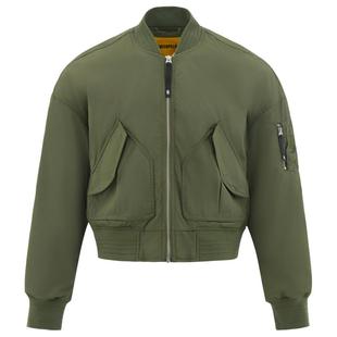 CAT卡特秋冬女士户外休闲短款飞行员教练夹克棉服商场同款