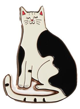 冰箱贴原创设计简约艺术可爱猫咪