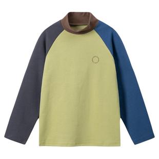 嘟嘟家中大童T恤冬装男童长袖t纯棉儿童打底衫洋气男孩内搭冬季类