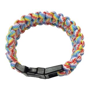 野外应急多功能求生伞绳手链安全绳手环户外登山露营装备编织手镯