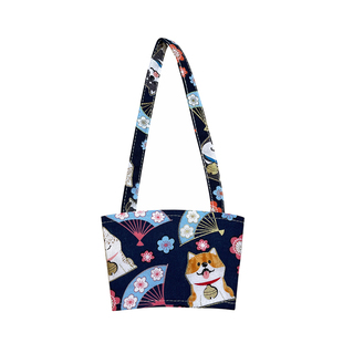 范兜兜/原创rivers咖啡杯套便携日式和风奶茶套ins卡通饮料手提袋