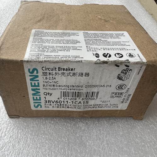 【议价-可维修】  3RV6011-1CA15 /均有货