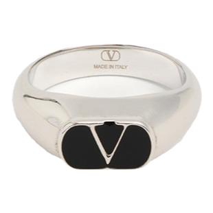 [礼物][线上限定]华伦天奴VALENTINO男士VLOGO SIGNATURE戒指