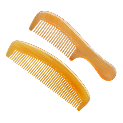 天然牛角梳子头部按摩