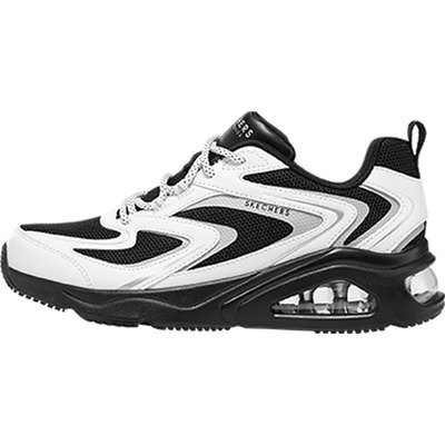 Skechers/斯凯奇正品新款女子复古运动透气经典跑步鞋177424-BKW