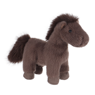 Apricot lamb棕色野性小马玩偶可爱公仔毛绒玩具安抚娃娃女孩礼物