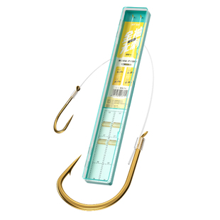 佳钓尼成品金袖短子线双钩金海夕伊豆伊势尼鲫鱼绑好鱼钩鱼线正品