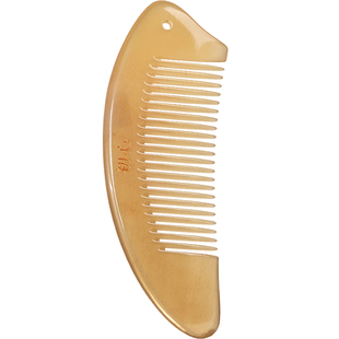 羊角梳天然头部头皮经络梳按摩梳面部提拉家用女士顺发养发小梳子