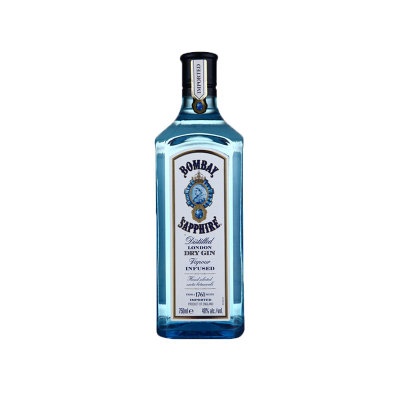 孟买蓝宝石金酒 BOMBAY 杜松子酒鸡尾酒洋酒烈酒金汤力基酒 750ml