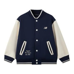 New Balance nb童装儿童男女保暖棒球服夹克外套ND4DF4E033