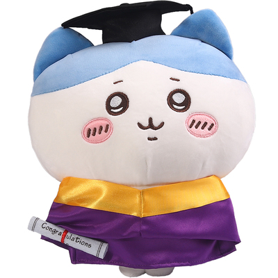 自嘲熊毕业公仔小八乌萨奇玩偶