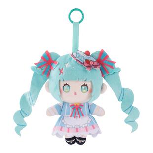 moeyu初音未来甜美交织毛绒挂件miku可爱公仔玩偶摆件周边礼物