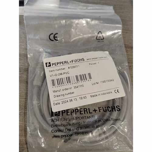 询价PEPPERLFUCHS 倍加福连接线 V1-G-2M-P