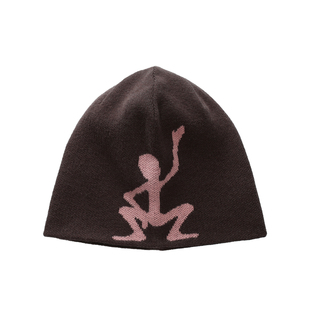 NBCT户外冷帽女款保暖撞色提花瓜皮帽女2026新款基础运动外出帽子