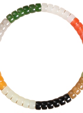 天然和田玉多色多巴胺直切彩板