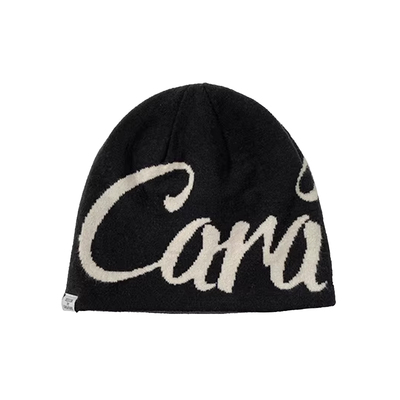 美式字母针织帽子冷帽登山帽