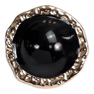 小香风金色银色金属纽扣毛呢大衣西服外套复古圆形纽扣高档装饰扣