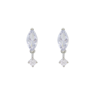 「洛尔西亚」精致日常珍珠耳钉蚊香盘耳夹无耳洞小众耳环气质耳饰