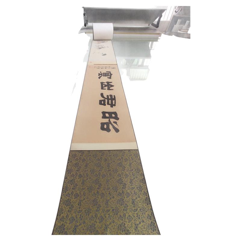 清朱宣初昭君出塞图人物长卷古画复制品艺术微喷宣纸临摹装饰画