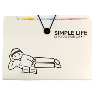 开学卷子整理！A4试卷收纳袋初中生高中专用大容量多层风琴文件夹