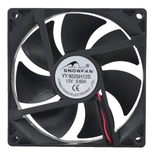 SNOWFAN9CM9225高速12V散热风扇直流风机焊机轴流风扇YY9225H12